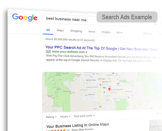 Text Search Ad Examples