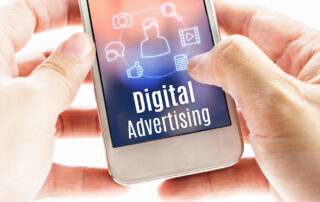 Digital Advertising on phone