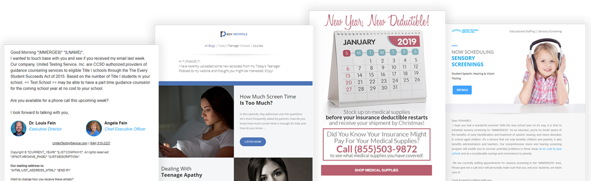 Email Marketing Services that provide email blasts, drip automation, email list management and email strategy with your team.
