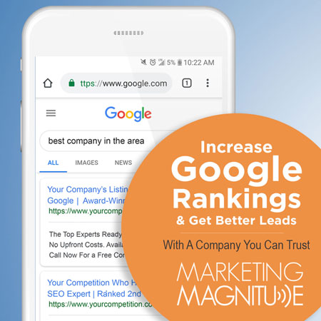 Increase Google Rankings and get better leads with a digital marketing agency you can trust
