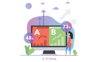 A/B landing page testing