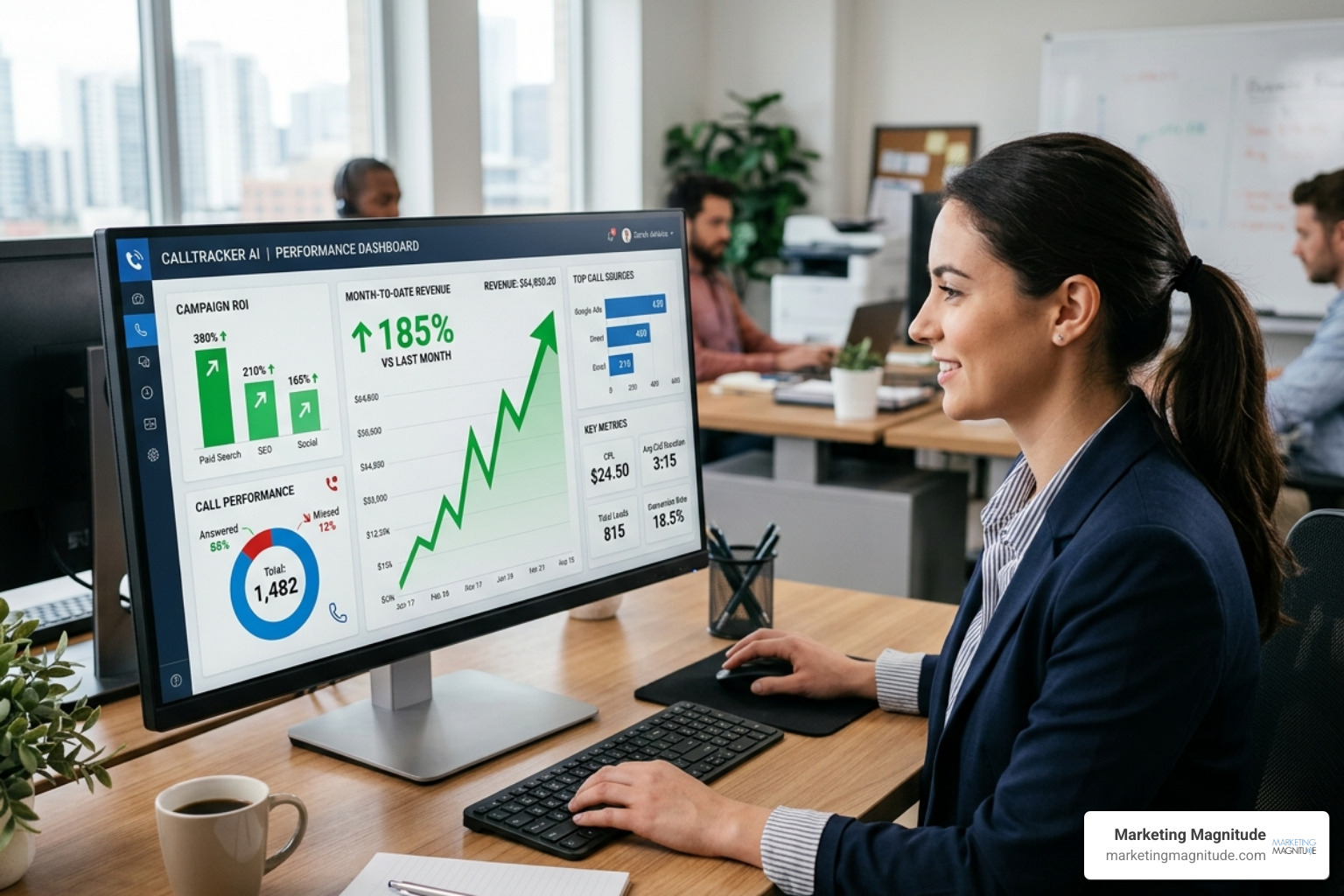 call tracking marketing dashboard revenue surge - “Why Call Tracking Alone Can Double Your Marketing ROI” Tie into: Missed